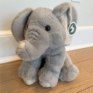 NWT San Diego Zoo Elephant Plush Toy 11”